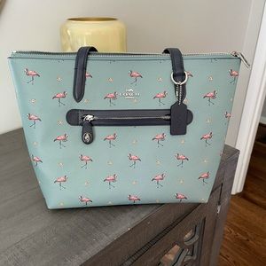 Coach flamingo Tote  NWOT